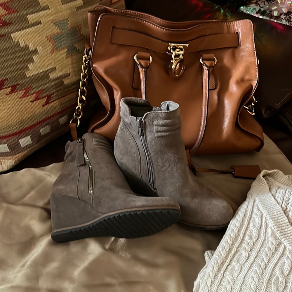 Wedge Booties